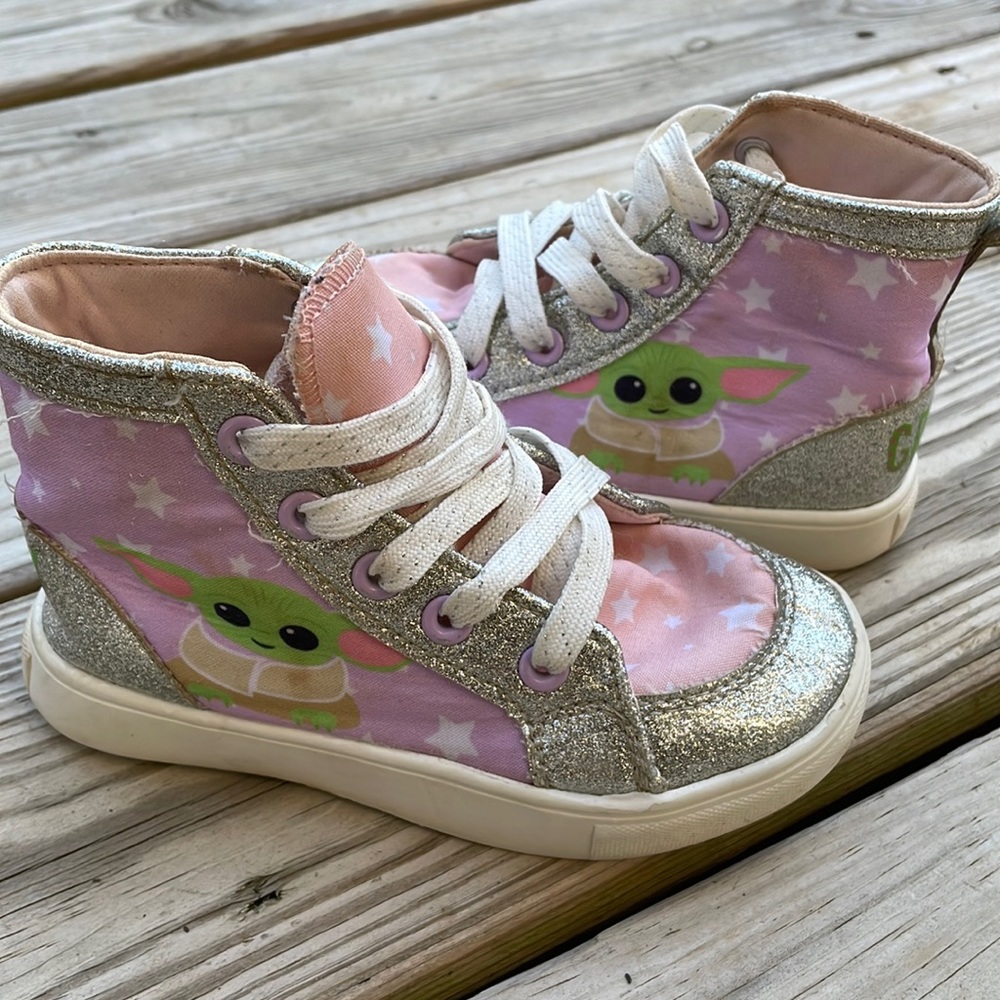 Star Wars Grogu High Top Sneakers Toddler 11